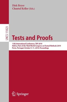 Abbildung von Beyer / Keller | Tests and Proofs | 1. Auflage | 2019 | beck-shop.de