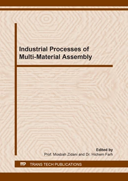 Abbildung von Zidani / Farh | Industrial Processes of Multi-Material Assembly | 1. Auflage | 2019 | beck-shop.de