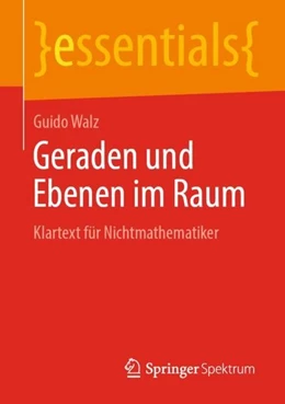 Abbildung von Walz | Geraden und Ebenen im Raum | 1. Auflage | 2019 | beck-shop.de