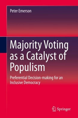 Abbildung von Emerson | Majority Voting as a Catalyst of Populism | 1. Auflage | 2019 | beck-shop.de