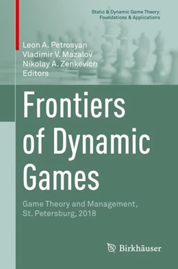 Abbildung von Petrosyan / Mazalov | Frontiers of Dynamic Games | 1. Auflage | 2019 | beck-shop.de