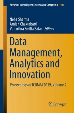 Abbildung von Sharma / Chakrabarti | Data Management, Analytics and Innovation | 1. Auflage | 2019 | beck-shop.de