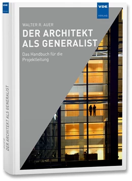 Abbildung von Auer | Der Architekt als Generalist | 1. Auflage | 2019 | beck-shop.de