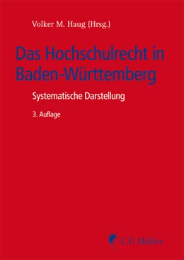 Abbildung von Haug (Hrsg.) | Das Hochschulrecht in Baden-Württemberg | 3. Auflage | 2020 | beck-shop.de