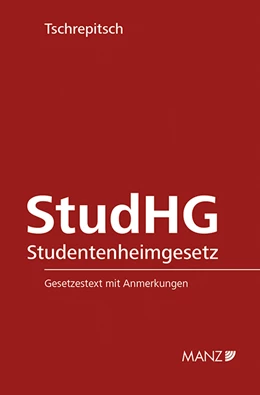 Abbildung von Tschrepitsch | Studentenheimgesetz StudHG | 1. Auflage | 2019 | 133 | beck-shop.de