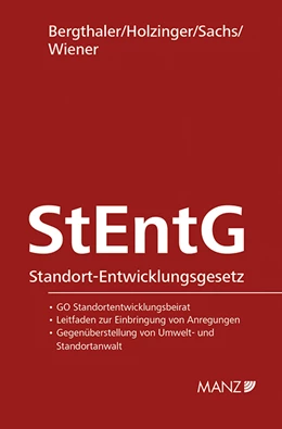 Abbildung von Bergthaler / Holzinger | Standort-Entwicklungsgesetz StEntG | 1. Auflage | 2019 | 131 | beck-shop.de