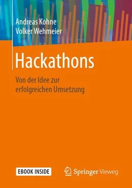 Abbildung von Kohne / Wehmeier | Hackathons | 1. Auflage | 2019 | beck-shop.de