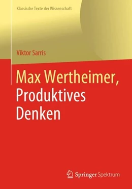Abbildung von Sarris | Max Wertheimer | 1. Auflage | 2019 | beck-shop.de