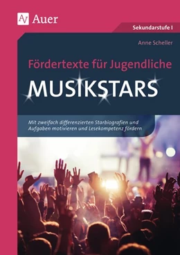 Abbildung von Scheller | Fördertexte für Jugendliche - Musikstars | 1. Auflage | 2019 | beck-shop.de