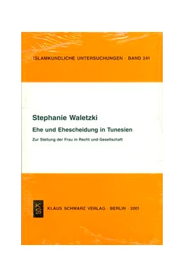 Abbildung von Waletzki | Ehe und Ehescheidung in Tunesien | 1. Auflage | 2019 | 241 | beck-shop.de