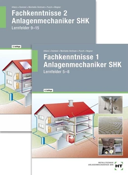 Abbildung von Albers / Dommel | Paketangebot Fachkenntnisse Anlagenmechaniker SHK 1 + 2 | 1. Auflage | 2019 | beck-shop.de