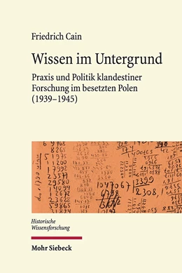 Abbildung von Cain | Wissen im Untergrund | 1. Auflage | 2021 | beck-shop.de