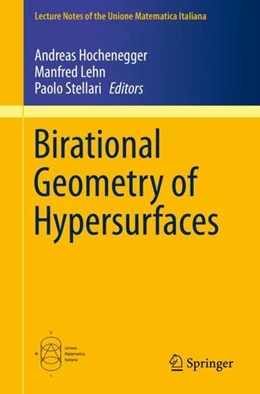 Abbildung von Hochenegger / Lehn | Birational Geometry of Hypersurfaces | 1. Auflage | 2019 | beck-shop.de