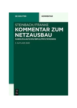Abbildung von Steinbach / Franke | Kommentar zum Netzausbau | 3. Auflage | 2022 | beck-shop.de