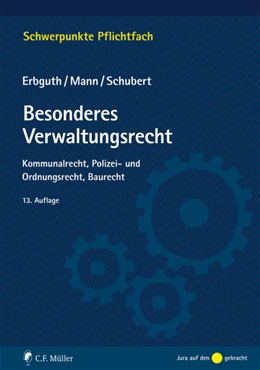 Abbildung von Erbguth / Mann | Besonderes Verwaltungsrecht | 13. Auflage | 2019 | beck-shop.de