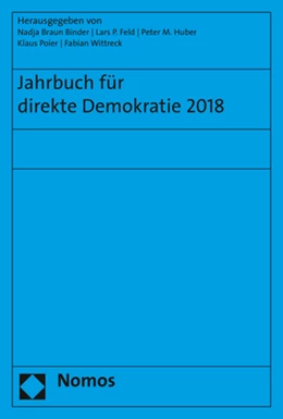 Abbildung von Braun Binder / Feld | Jahrbuch für direkte Demokratie 2018 | 1. Auflage | 2019 | beck-shop.de