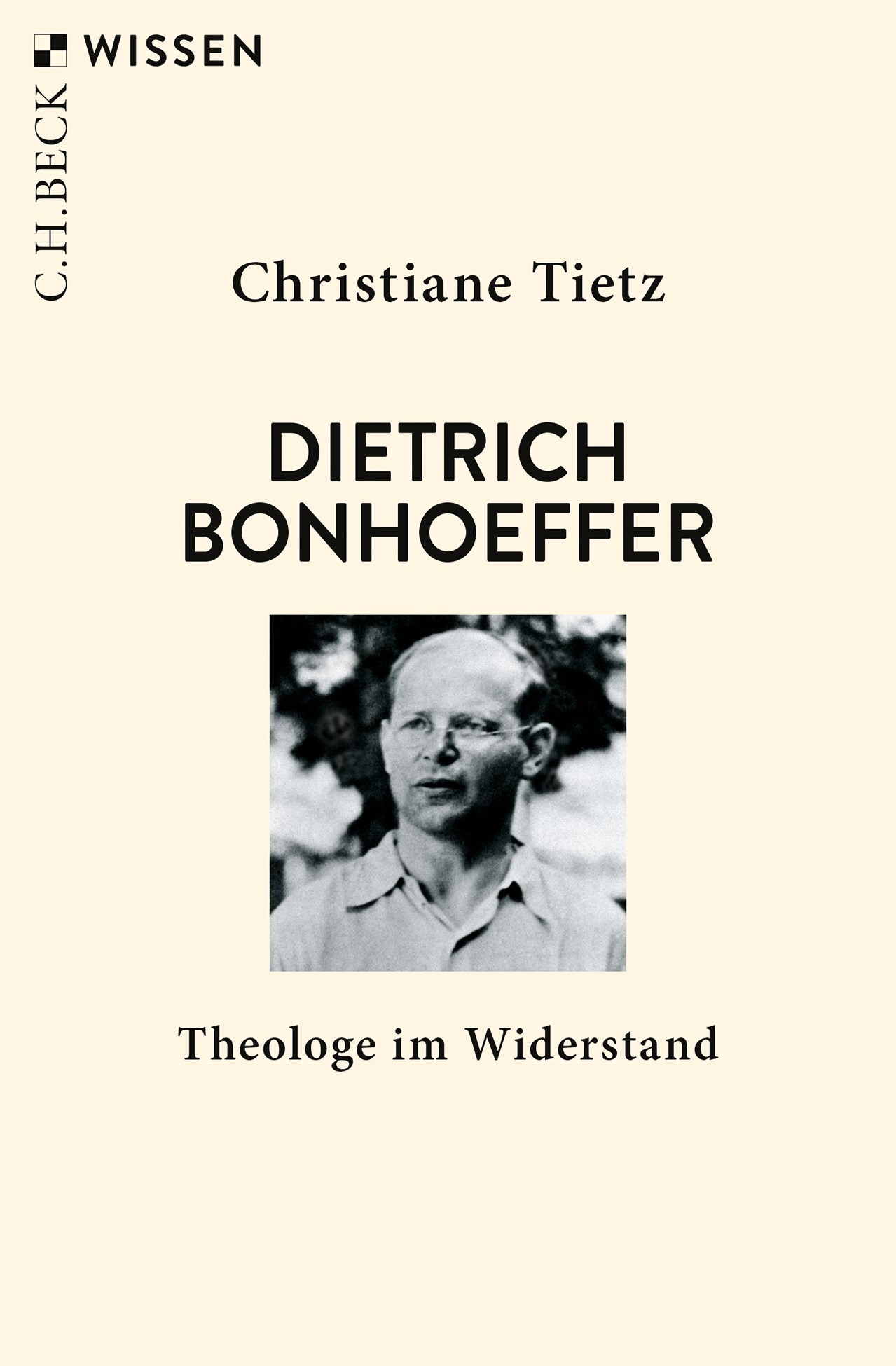 Cover: Tietz, Christiane, Dietrich Bonhoeffer