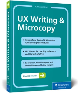 Abbildung von Yifrah | UX Writing & Microcopy | 1. Auflage | 2019 | beck-shop.de
