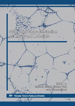 Abbildung von Zidani / Farh | Study and Characterization of Alloys and Materials | 1. Auflage | 2019 | beck-shop.de