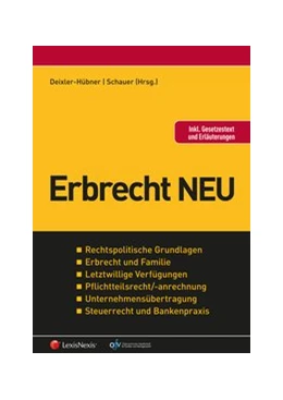 Abbildung von Deixler-Hübner / Schauer | Erbrecht NEU | 1. Auflage | 2015 | beck-shop.de