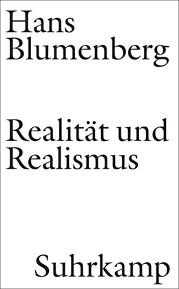 Abbildung von Blumenberg / Zambon | Realität und Realismus | 1. Auflage | 2020 | beck-shop.de