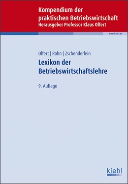 Abbildung von Olfert / Rahn | Lexikon der Betriebswirtschaftslehre | 9. Auflage | 2020 | beck-shop.de