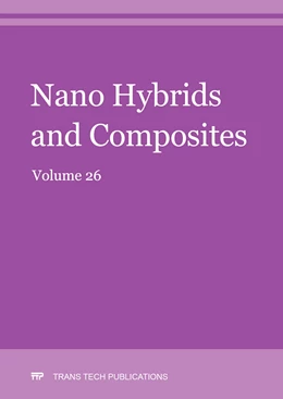 Abbildung von Al-Ahmed / Kim | Nano Hybrids and Composites Vol. 26 | 1. Auflage | 2019 | Volume 26 | beck-shop.de
