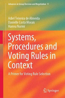 Abbildung von de Almeida / Morais | Systems, Procedures and Voting Rules in Context | 1. Auflage | 2019 | beck-shop.de