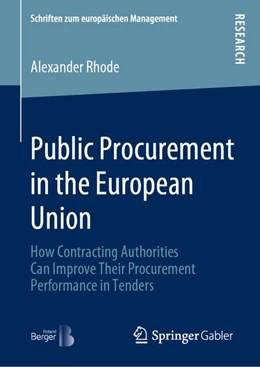 Abbildung von Rhode | Public Procurement in the European Union | 1. Auflage | 2019 | beck-shop.de