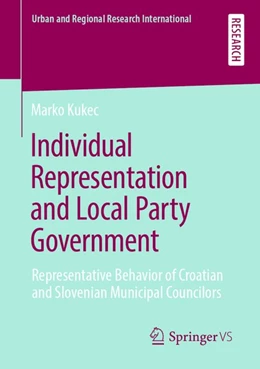 Abbildung von Kukec | Individual Representation and Local Party Government | 1. Auflage | 2019 | beck-shop.de