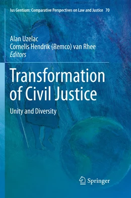 Abbildung von Uzelac / van Rhee | Transformation of Civil Justice | 1. Auflage | 2018 | 70 | beck-shop.de