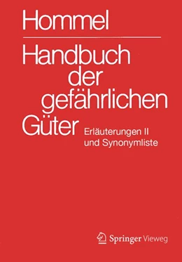 Abbildung von Holzhäuser | Handbuch der gefährlichen Güter. Erläuterungen II | 29. Auflage | 2019 | beck-shop.de
