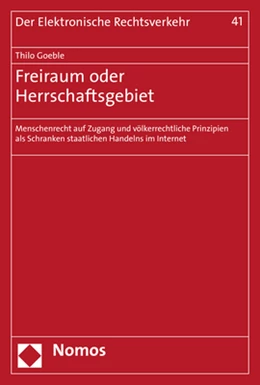 Abbildung von Goeble | Freiraum oder Herrschaftsgebiet | 1. Auflage | 2019 | 41 | beck-shop.de