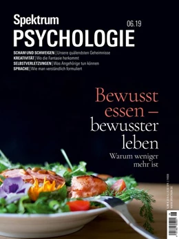 Abbildung von Spektrum Psychologie 6/2019 - Bewusst essen - bewusster leben | 1. Auflage | 2019 | beck-shop.de