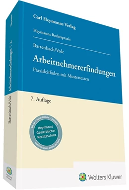 Abbildung von Bartenbach / Volz | Arbeitnehmererfindungen | 7. Auflage | 2020 | beck-shop.de