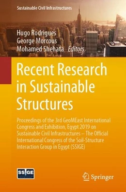 Abbildung von Rodrigues / Morcous | Recent Research in Sustainable Structures | 1. Auflage | 2019 | beck-shop.de