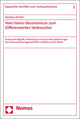 Abbildung von Achilles | Vom Homo Oeconomicus zum Differenzierten Verbraucher | 1. Auflage | 2020 | 2 | beck-shop.de