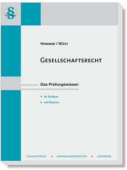 Abbildung von Hemmer / Wüst | Gesellschaftsrecht | 15. Auflage | 2019 | beck-shop.de