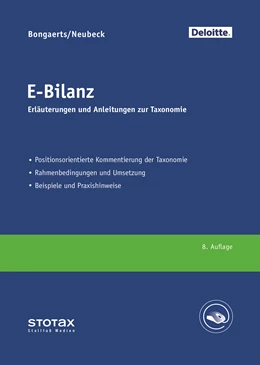 Abbildung von Bongaerts / Neubeck | E-Bilanz | 8. Auflage | 2020 | beck-shop.de