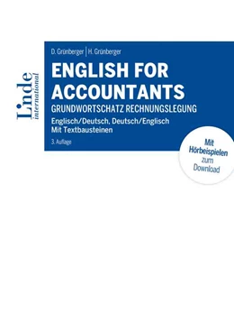 Abbildung von Grünberger | English for Accountants | 3. Auflage | 2019 | beck-shop.de