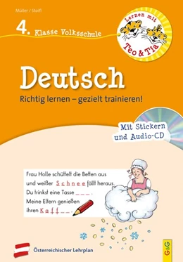 Abbildung von Stoifl / Müller | Lernen mit Teo und Tia Deutsch - 4. Klasse Volksschule mit CD | 1. Auflage | 2020 | beck-shop.de
