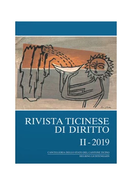 Abbildung von Rivista ticinese di diritto: RtiD: II - 2019 | 1. Auflage | 2019 | beck-shop.de