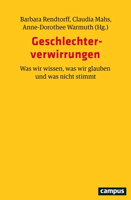 Abbildung von Rendtorff / Mahs | Geschlechterverwirrungen | 1. Auflage | 2020 | beck-shop.de