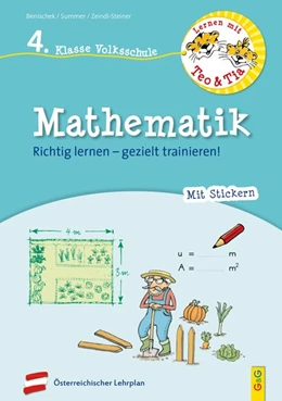 Abbildung von Benischek / Summer | Lernen mit Teo und Tia Mathematik - 4. Klasse Volksschule | 1. Auflage | 2020 | beck-shop.de