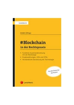 Abbildung von Anderl / Aigner | #Blockchain in der Rechtspraxis | 1. Auflage | 2020 | beck-shop.de