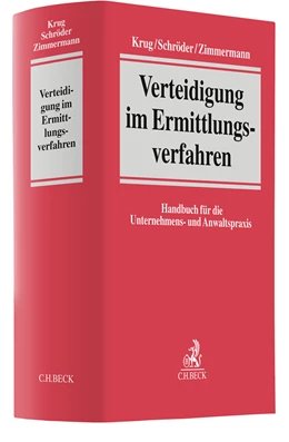 Abbildung von Krug / Schröder | Verteidigung im Ermittlungsverfahren | 1. Auflage | 2025 | beck-shop.de