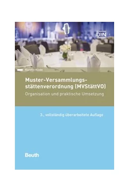 Abbildung von Klode | Muster-Versammlungsstättenverordnung (MVStättVO) | 3. Auflage | 2020 | beck-shop.de