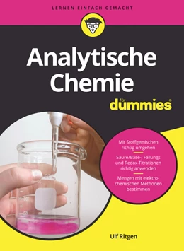 Abbildung von Ritgen | Analytische Chemie für Dummies | 1. Auflage | 2021 | beck-shop.de