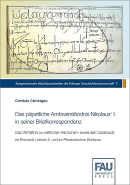 Abbildung von Christgau | Das päpstliche Amtsverständnis Nikolaus' I. in seiner Briefkorrespondenz | 1. Auflage | 2019 | beck-shop.de