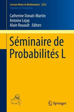 Abbildung von Donati-Martin / Lejay | Séminaire de Probabilités L | 1. Auflage | 2019 | beck-shop.de